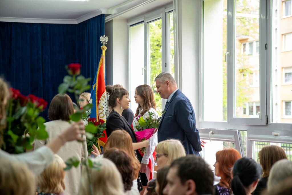 uroczyste zakończenie podziękowania