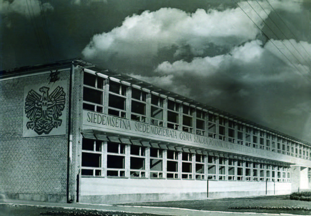 Nowy budynek szkoły - ul. Długa 89/91