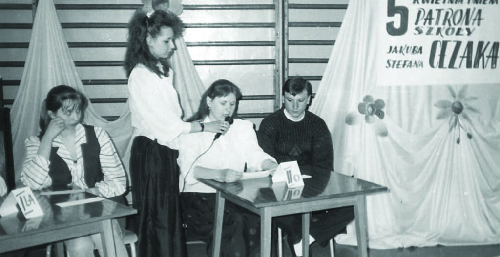 Uczestnicy I Konkursu Wiedzy o Patronie i Historii Szkoły - 1990